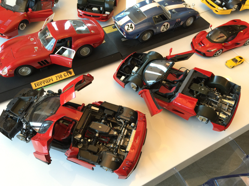 Illustration for article titled Ferrari in 1/12 scale